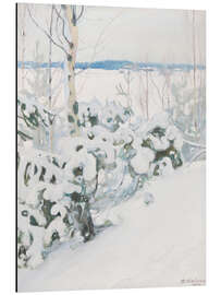 Magnettafel Wintertag