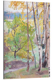 Magnettafel Herbst in Tuusulanjärvi