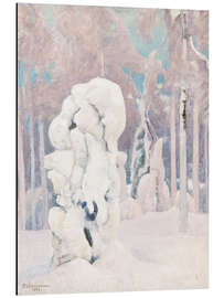 Magnettafel Winter in Kinahmi