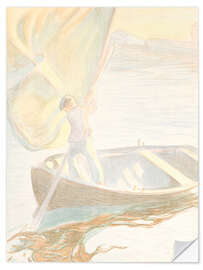 Wandsticker Segeln - Magnus Enckell