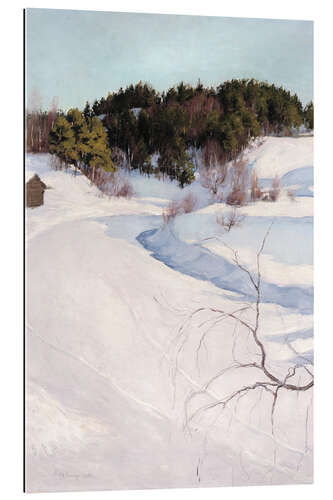 Gallery Print Winterlandschaft von Myllykylä