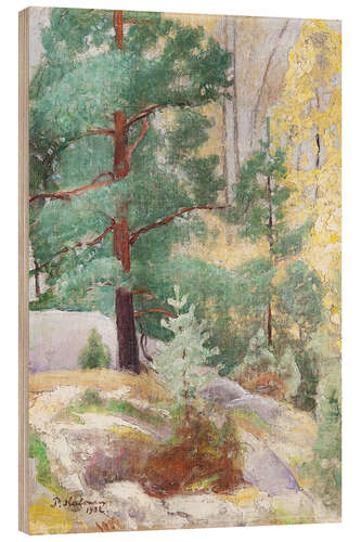 Hout print Autumn landscape