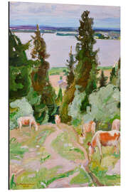 Magnettafel Kühe in Väisälänmäki