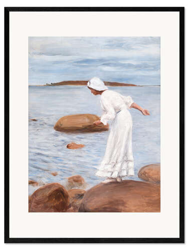 Ingelijste kunstdruk Miss Lilli Emelie Simberg
