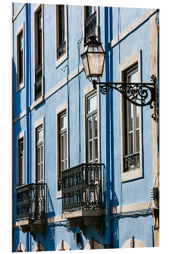 Foam board print Lisbon architecture