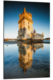 Aluminium print Torre de Belém, Lisbon