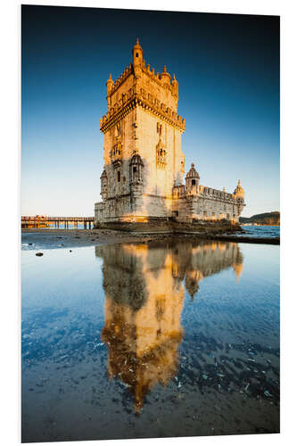 PVC-tavla Torre de Belém, Lisbon