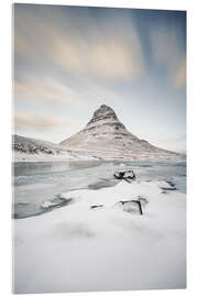 Acrylic print Winter at Kirkjufell, Iceland