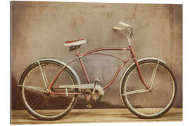 Galleritryck Rusted beach cruiser bike