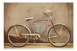 Obraz  Rusted beach cruiser bike - Martin Bergsma