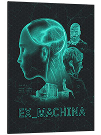 Aluminium print Ex Machina