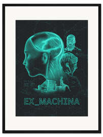 Gerahmter Kunstdruck Ex Machina