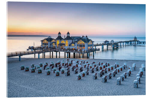 Akryylilasitaulu Sellin pier on the island of Rügen