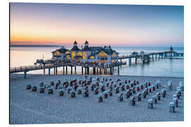 Aluminium print Sellin pier on the island of Rügen