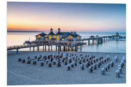 Foam board print Sellin pier on the island of Rügen