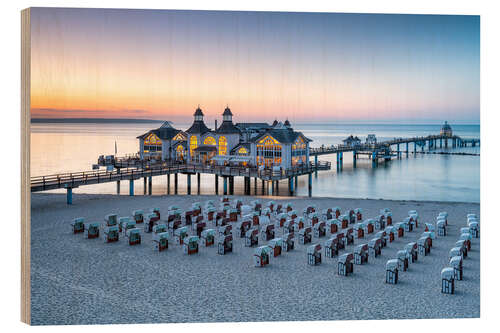 Obraz na drewnie Sellin pier on the island of Rügen