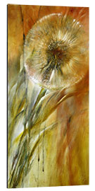 Tableau en aluminium Yellow dandelion