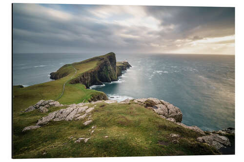 Stampa su alluminio Tramonto sul mare Scozia Isola di Skye