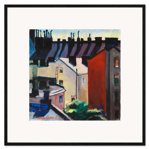 Framed art print Cityscape