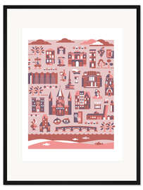 Gerahmter Kunstdruck Mainz