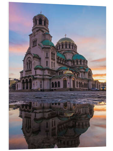 Foam board print Alexander Nevsky Cathedral