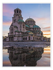 Wall print  Alexander Nevsky Cathedral - Mike Clegg Photography