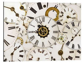 Magnettafel Es ist Zeit