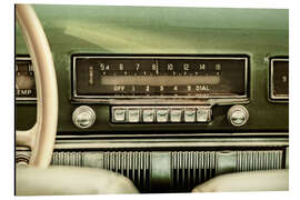 Magnettafel Radio hören