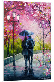 Magnettafel Ein Spaziergang im Spring Park