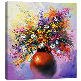 Canvas print A bouquet of summer flowers