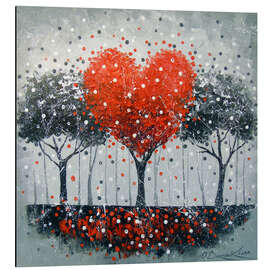 Magnettafel Liebesbaum