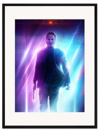 Gerahmter Kunstdruck John Wick