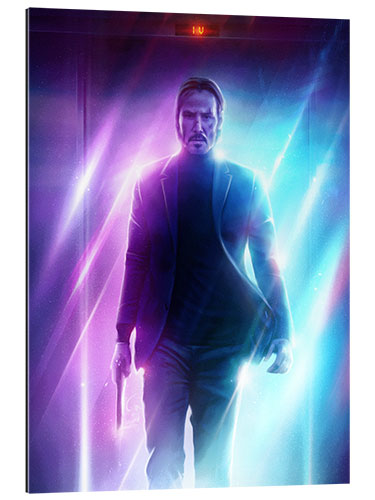 Quadro em plexi-alumínio John Wick