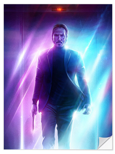 Wandsticker John Wick