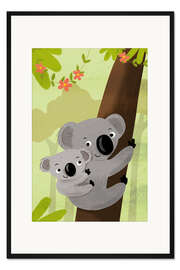 Gerahmter Kunstdruck Danke Mama