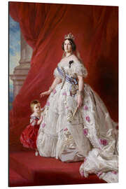 Magnettafel Isabel II mit Tochter Isabel, Prinzessin von Asturien