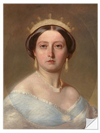 Muursticker Queen Victoria