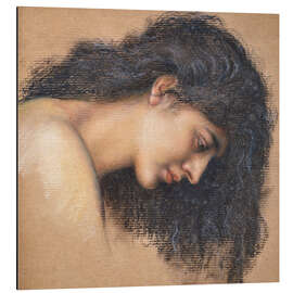 Magnettafel Studie des weiblichen Kopfes