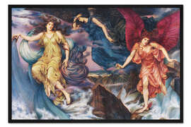 Gerahmter Kunstdruck Die Sturmgeister