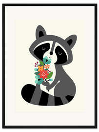 Gerahmter Kunstdruck Schöner Tag