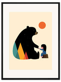 Gerahmter Kunstdruck Das Versprechen