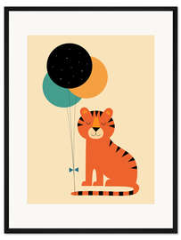 Gerahmter Kunstdruck Zeit zu feiern