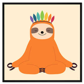 Gerahmter Kunstdruck Meister der Ruhe