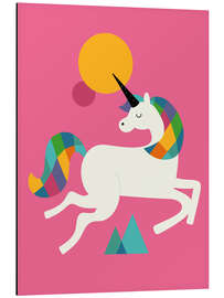 Magnettafel Ein Einhorn sein