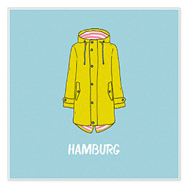 Obraz  Hamburg rain cape - Sugah