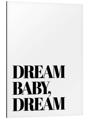 Aluminium print Dream baby dream