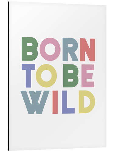 Cuadro de aluminio Born to be wild