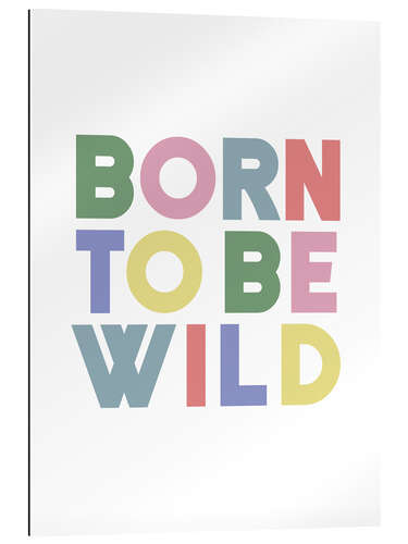 Quadro em plexi-alumínio Born to be wild