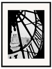 Gerahmter Kunstdruck Durch die Zeit