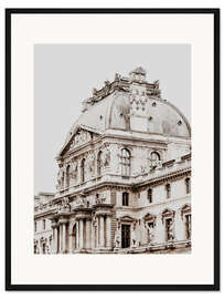 Gerahmter Kunstdruck Paris am Tag